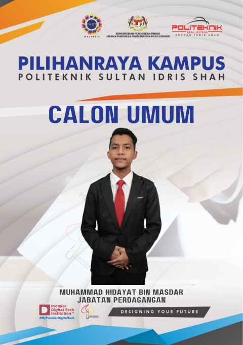 CALON BERTANDING PRK 2023 MUHAMMAD HIDAYAT BIN MASDAR